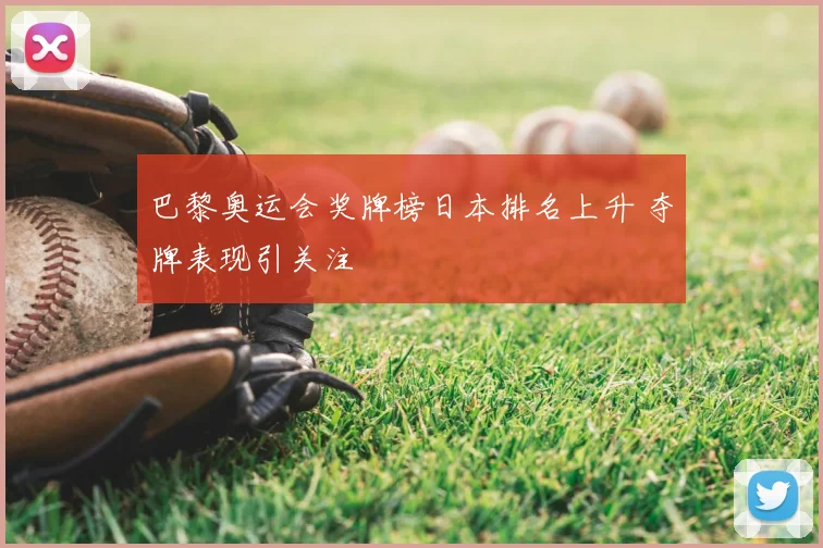 巴黎奥运会奖牌榜日本排名上升 夺牌表现引关注